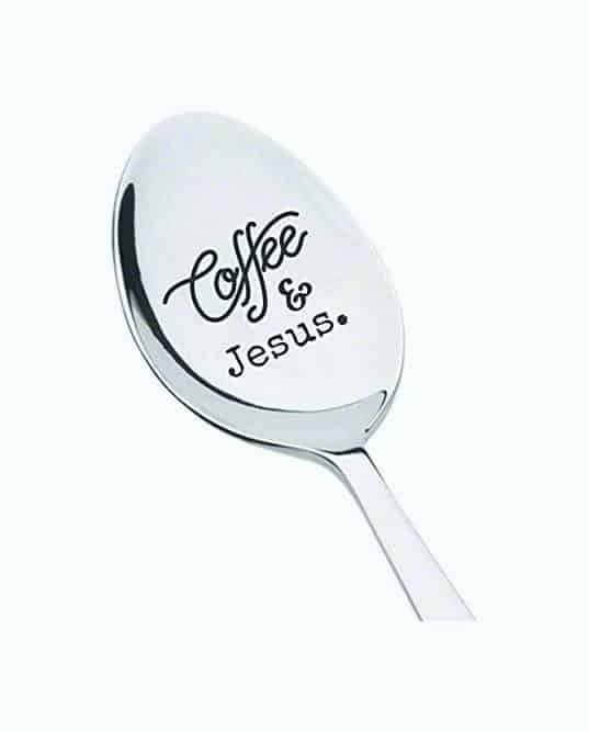 Coffee and Jesus Spoon