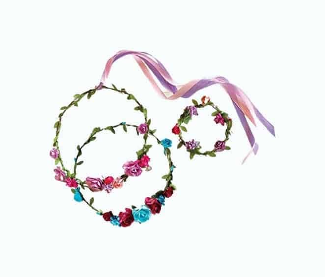 Make Your Own Flower Crowns and Bracelets