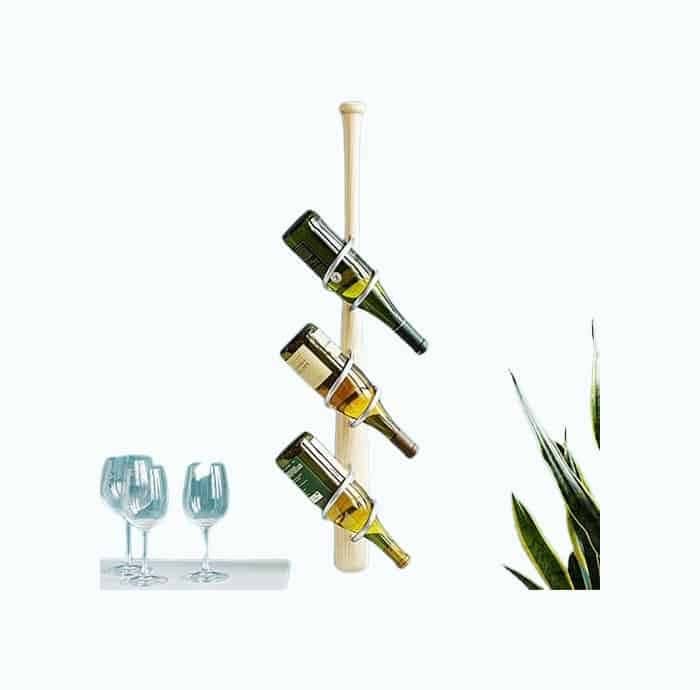 Baseball Bat Wine Rack