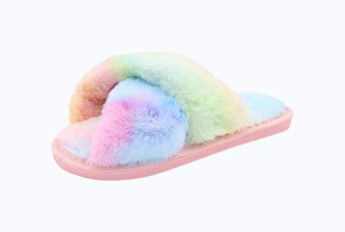 Fuzzy Sandals