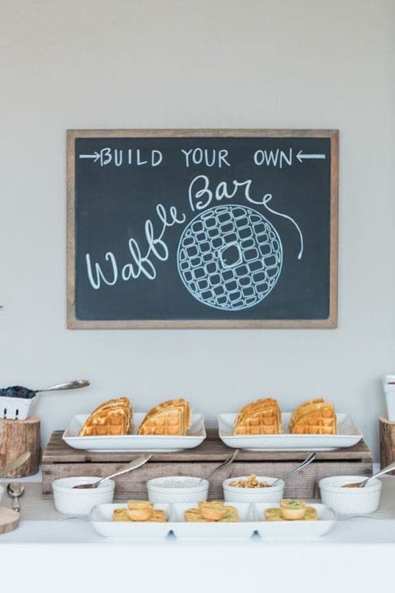 05 | BUILD YOUR OWN WAFFLE BAR