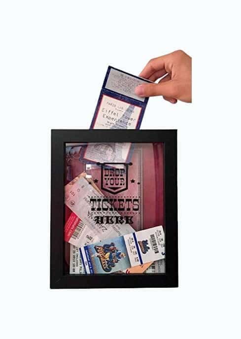 Ticket Shadow Box - 8x10