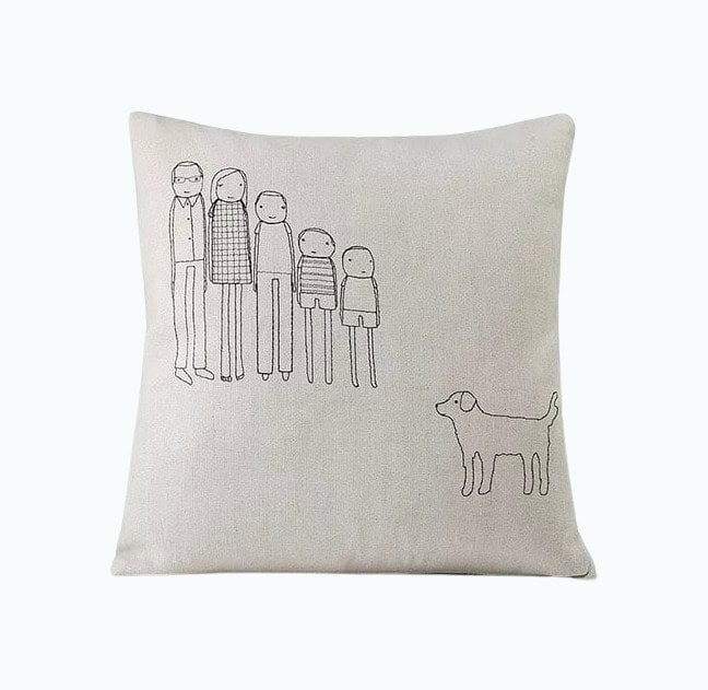 Personalized Family Pillow