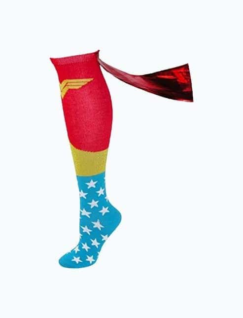 Wonder Woman Knee Socks