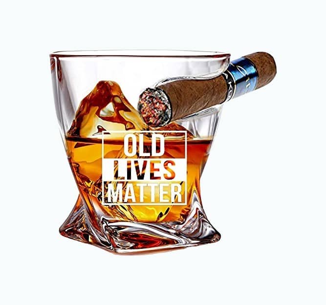 Whiskey & Cigar Glass