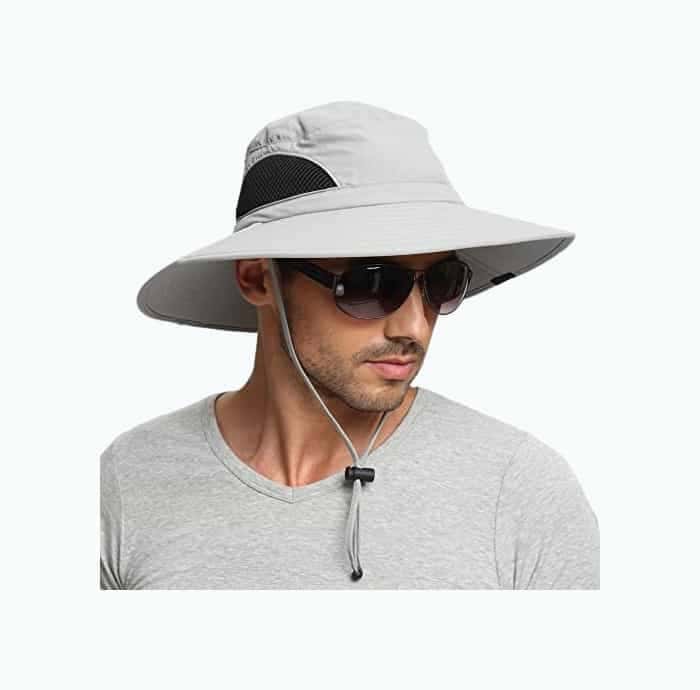 Wide-Brimmed Sun Hat