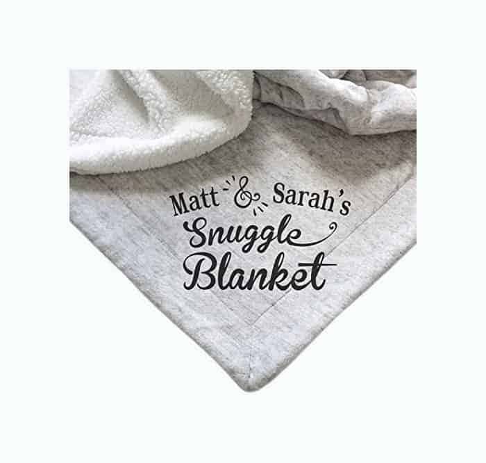 Monogrammed Snuggle Blanket