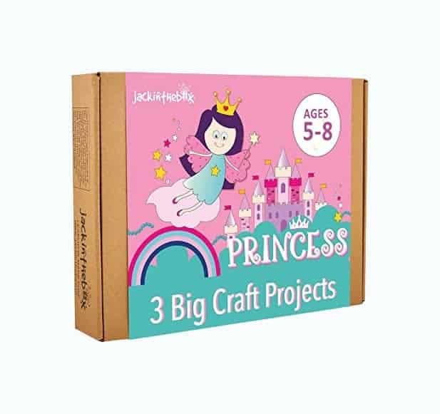 Princess 3-In-1 Craft Kit