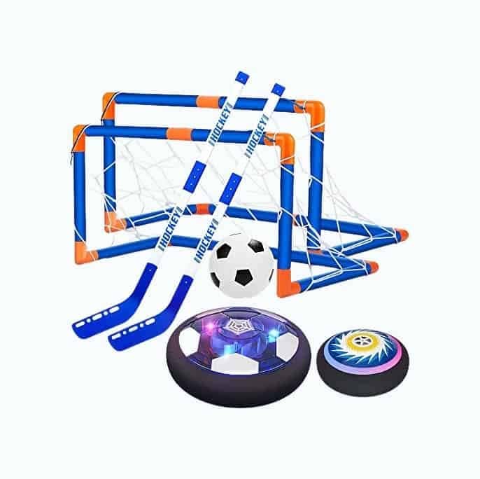 Hover Soccer Ball Hockey Set