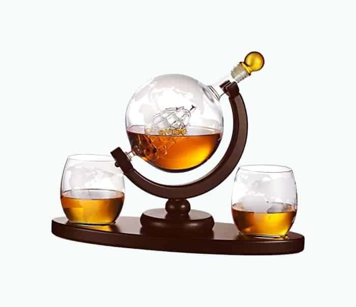 Globe Decanter Set