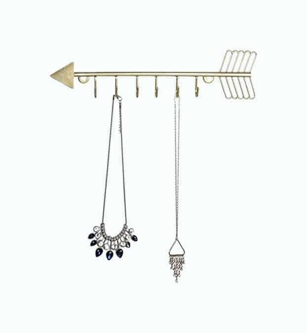 Metal Arrow Jewelry Organizer