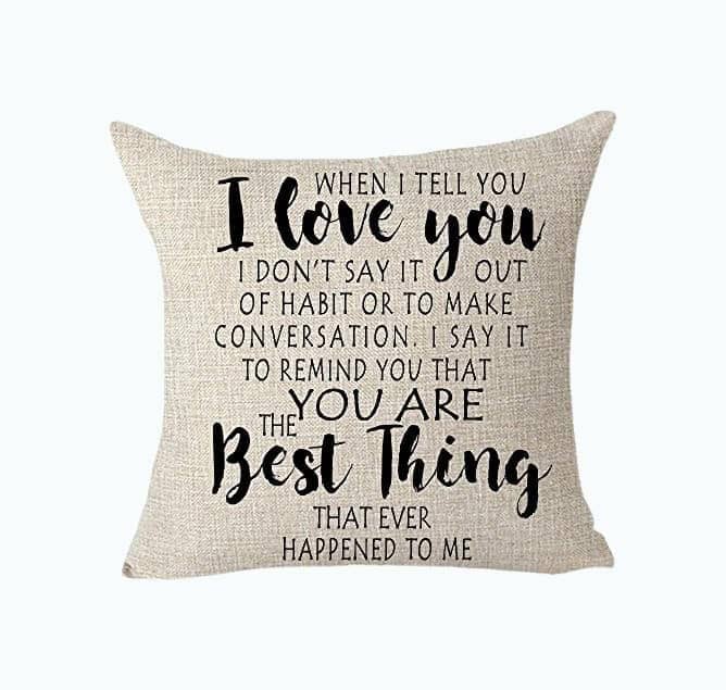 Romantic Pillow Cover