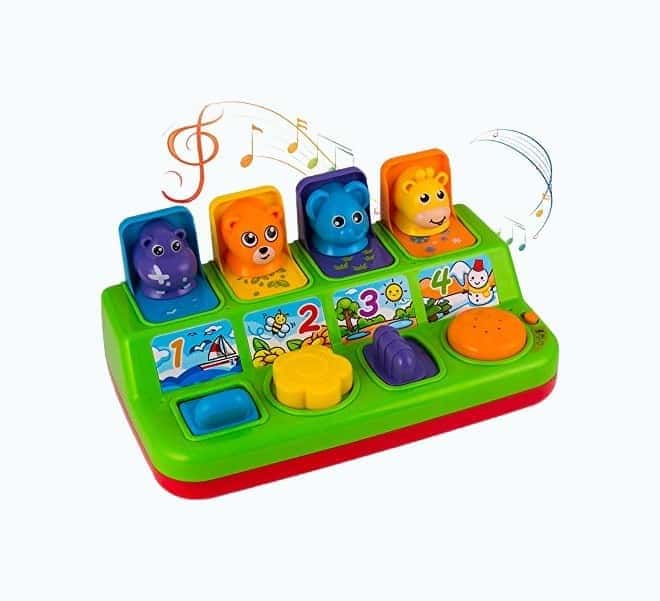 Interactive Pop Up Animals Toy