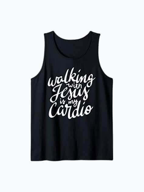 Walking With Jesus is My Cardio