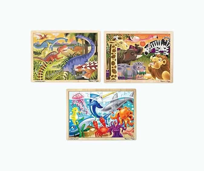 Melissa & Doug Jigsaw Puzzle Bundle