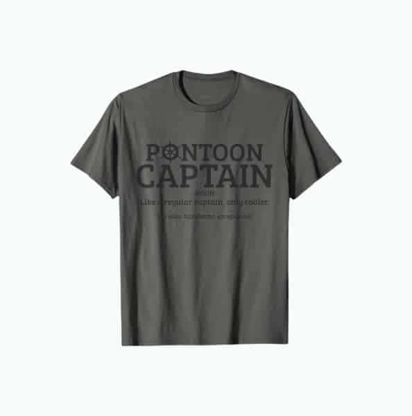 Mens Pontoon Captain T-Shirt