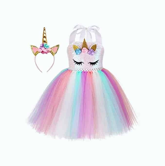 Rainbow Unicorn Dress-up Set