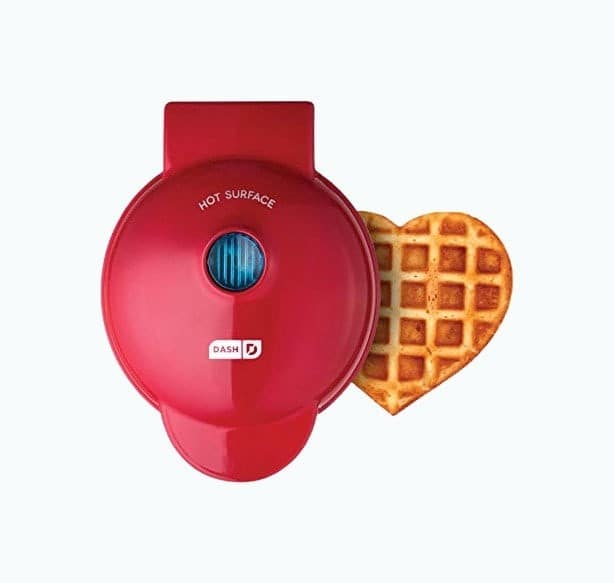 Mini Heart Waffle Maker