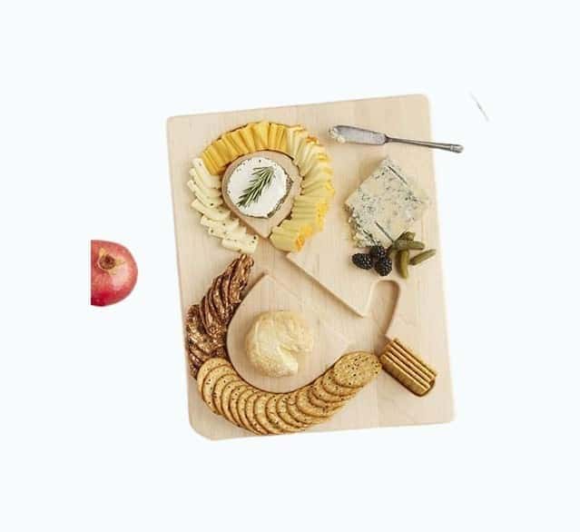 Cheese & Crackers Serving Board