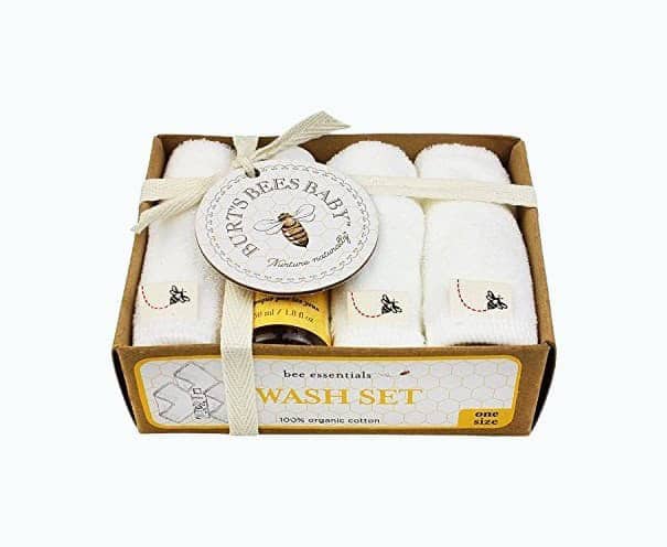 Burt’s Bees Washcloth Gift Box