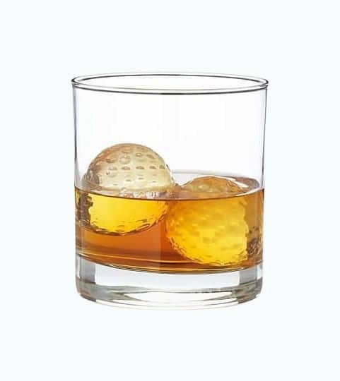 Golf Ball Whiskey Chillers