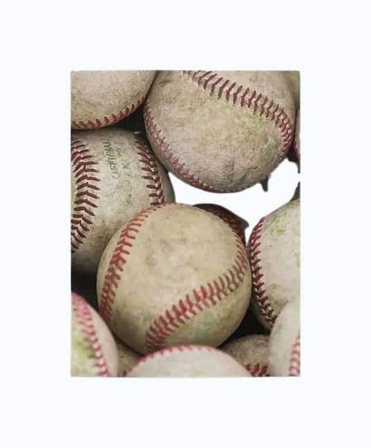 Baseballs Poster