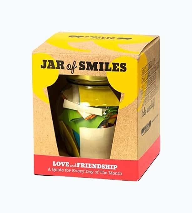 Smiles by Julie - Love and Friendship Quotations in a Jar