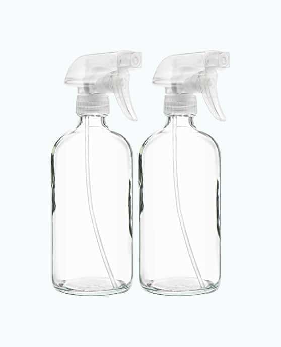 Clear Glass Spray Bottles