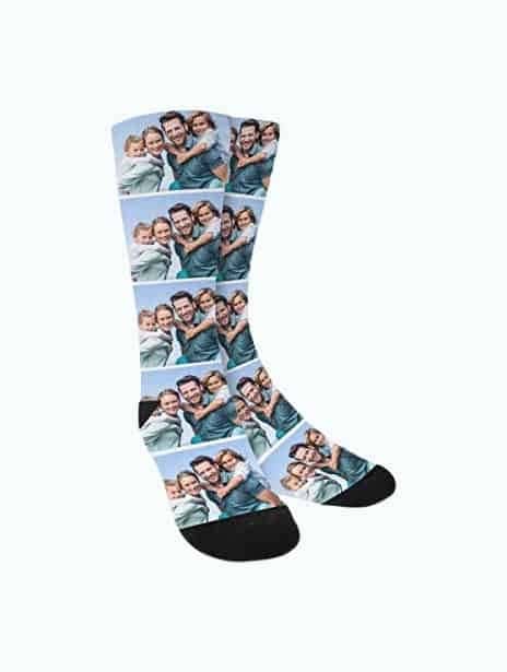 Customize Photo Crew Socks