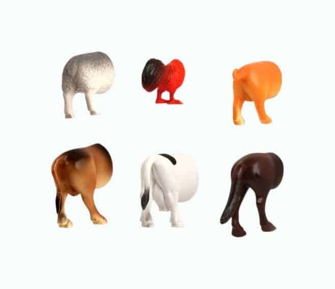 Farm Animal Butt Magnets