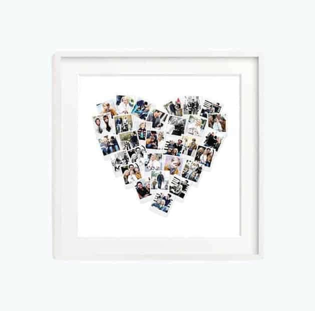 Classic Heart Snapshot Collage