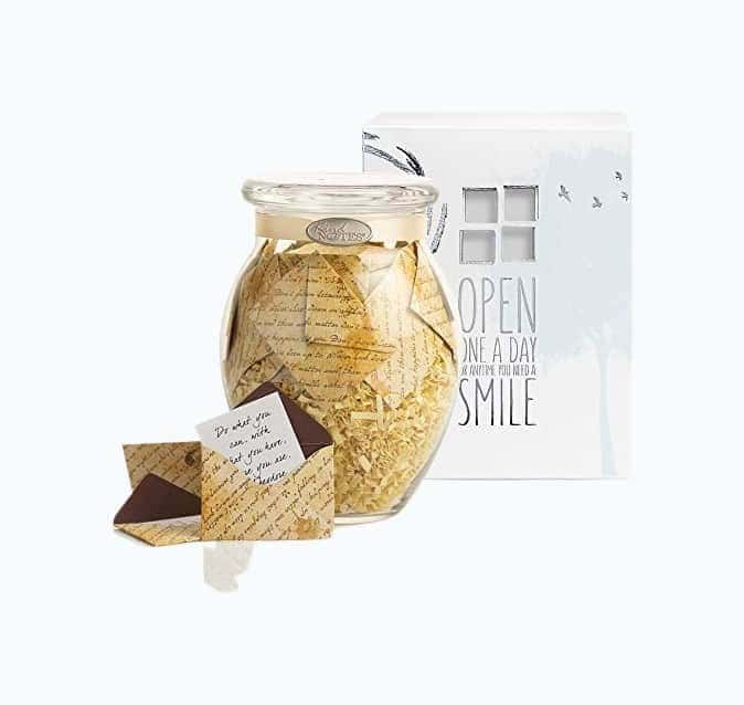 Positive Thoughts Keepsake Jar