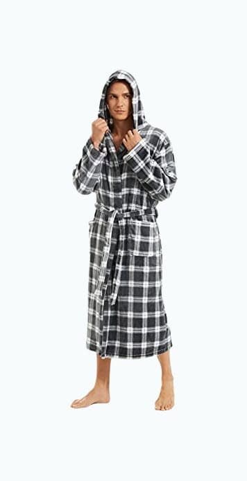 Lightweight Hooded Robe