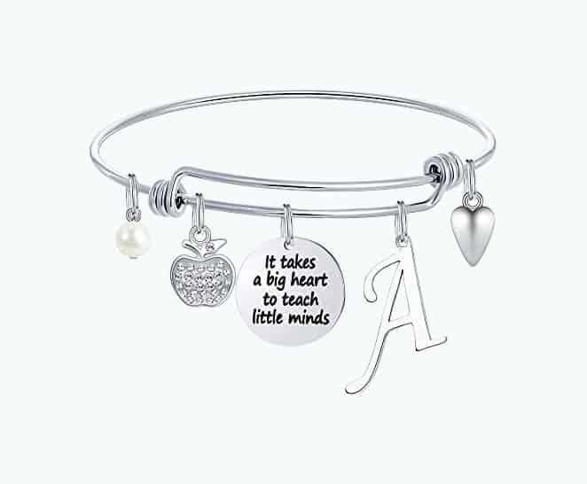 Teacher Charm Bracelet