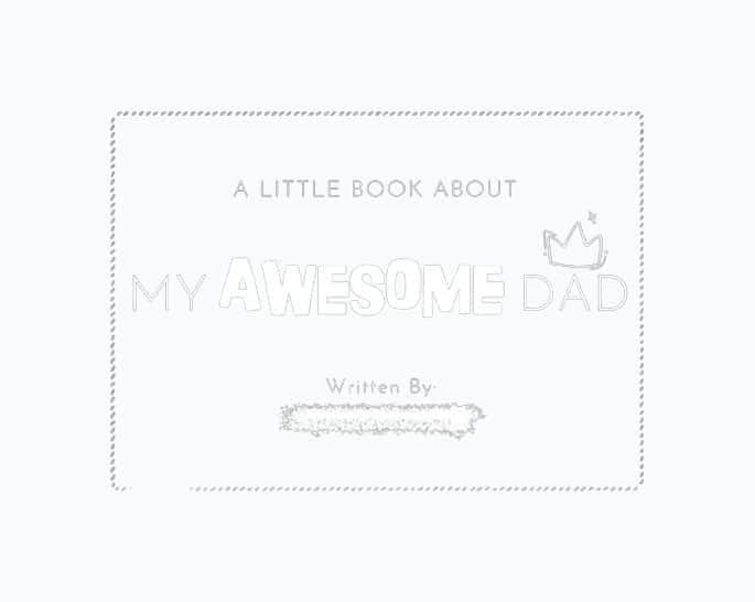 Fill-In-The-Blank Dad Book