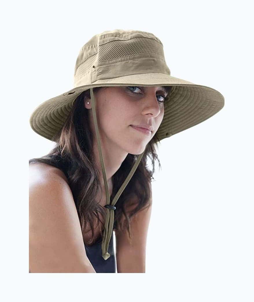 UPF 50+ Wide Brim Sun Hat