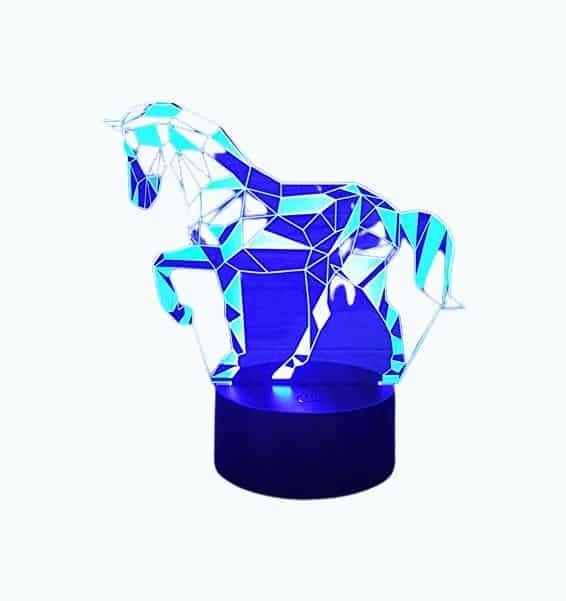 3D Horse Lamp