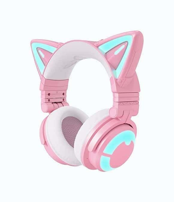 Cat Ear Gaming Headphones