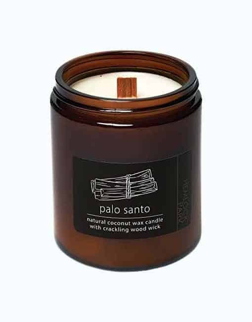 Crackling Wood Wick Candle