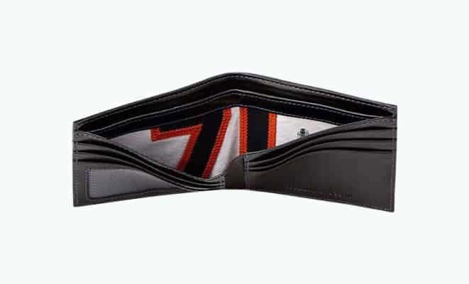 NHL Game Used Uniform Wallet