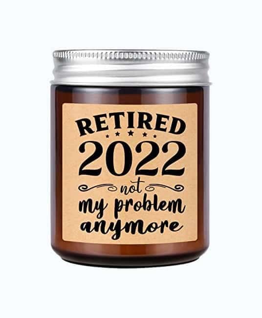 Retirement Candle