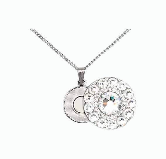 Swarovski Golf Ball Marker Necklace