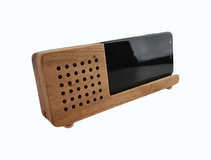 Laurel Wood Cell Phone Stand