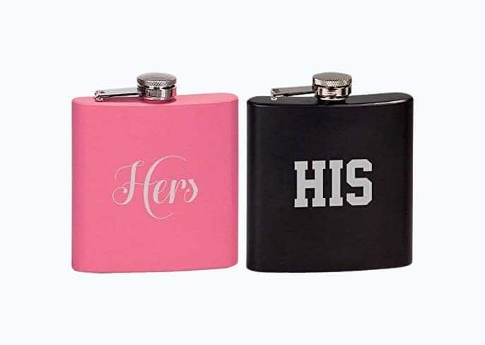 His N’ Hers Flask Set