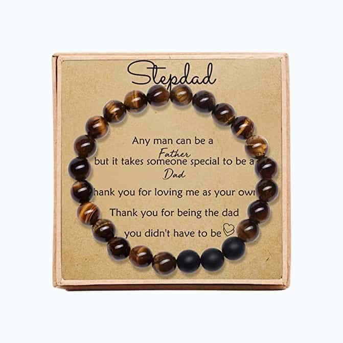 Stepdad Tiger Eye Bracelet