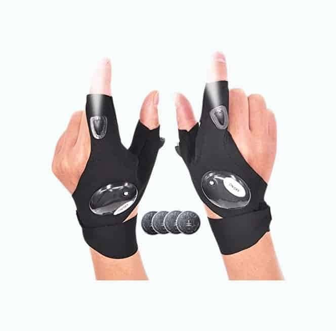 LED Flashlight Gloves