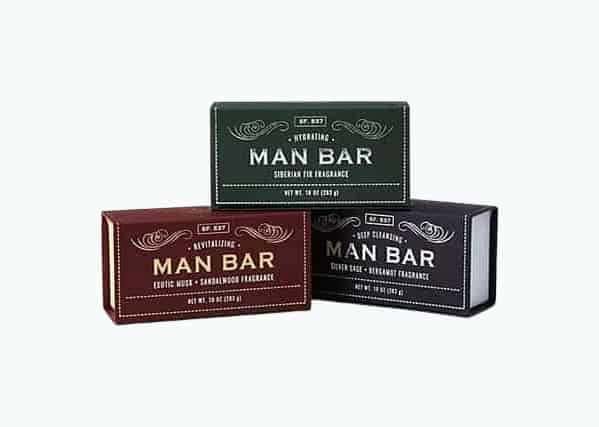 Man Bar Soap Set of 3