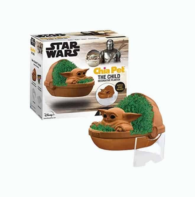 Baby Yoda Chia Pet