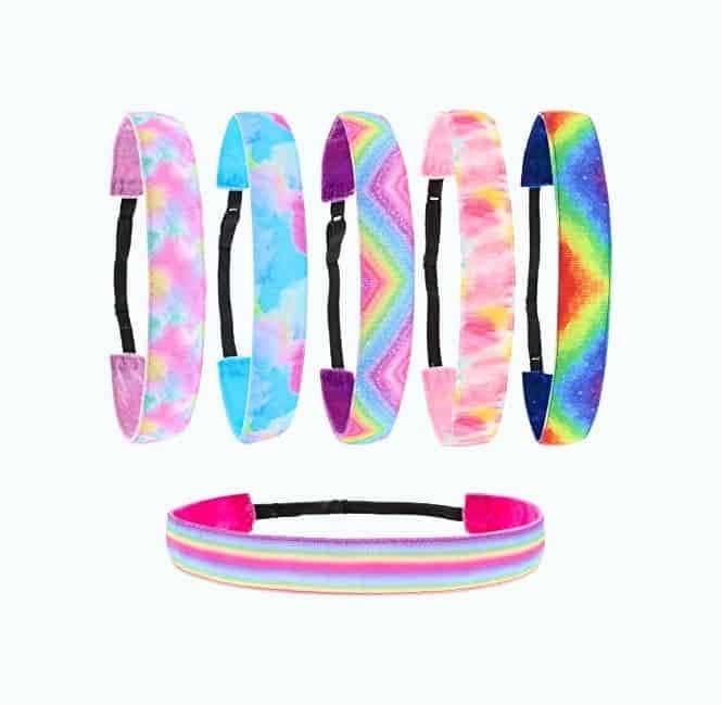 Tie Dye Elastic Headbands