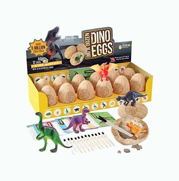 Dino Egg Dig Kit